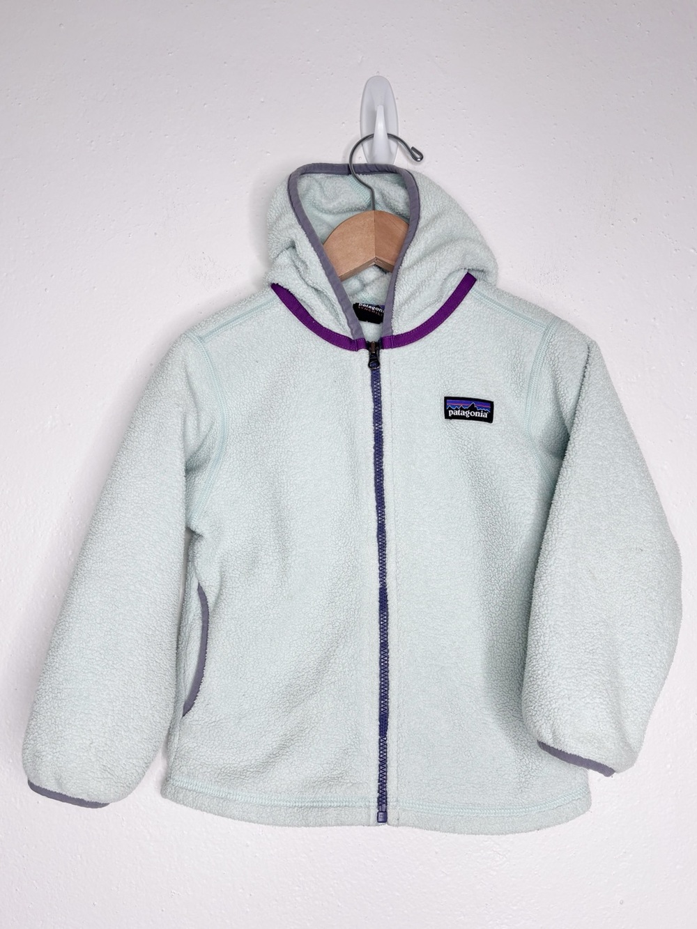 Patagonia Synchilla Fleece Hooded Cardigan Size 3T
